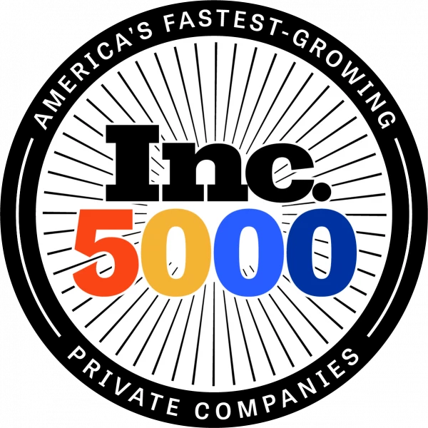 2024 Inc. 5000 Fast-Growing Private Companies award logo.