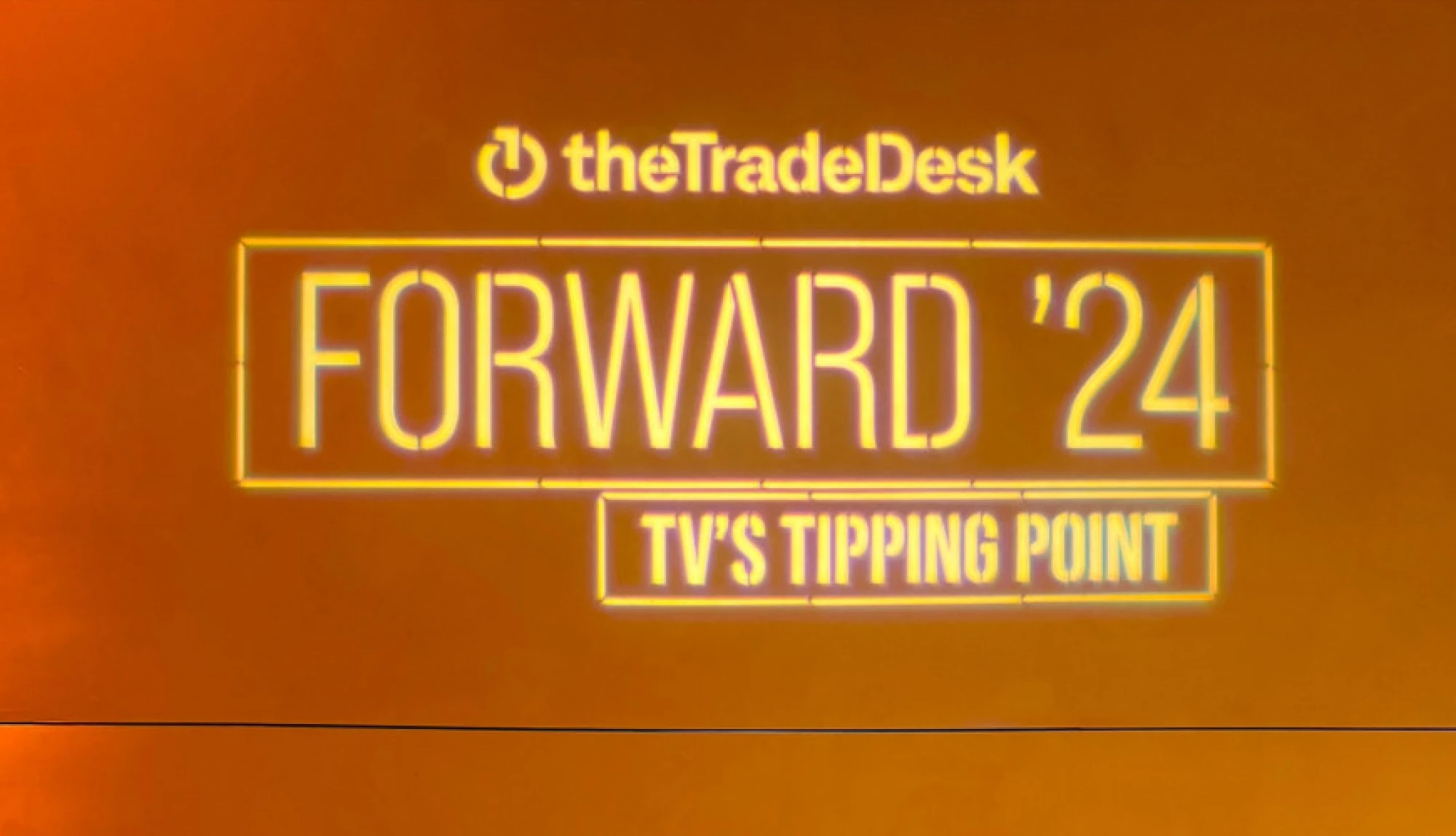 logo of the tradedesk forward 24 event