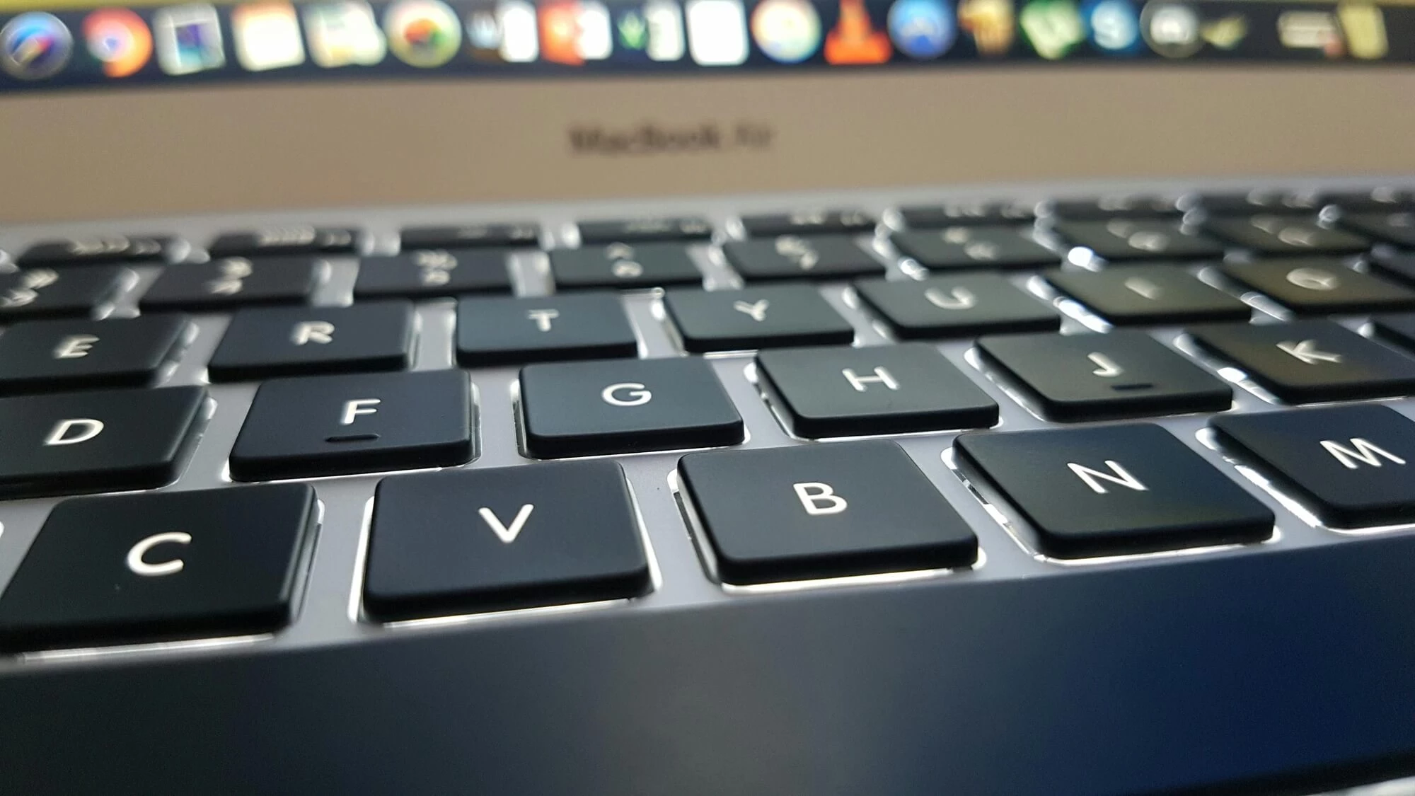 close up of a keyboard