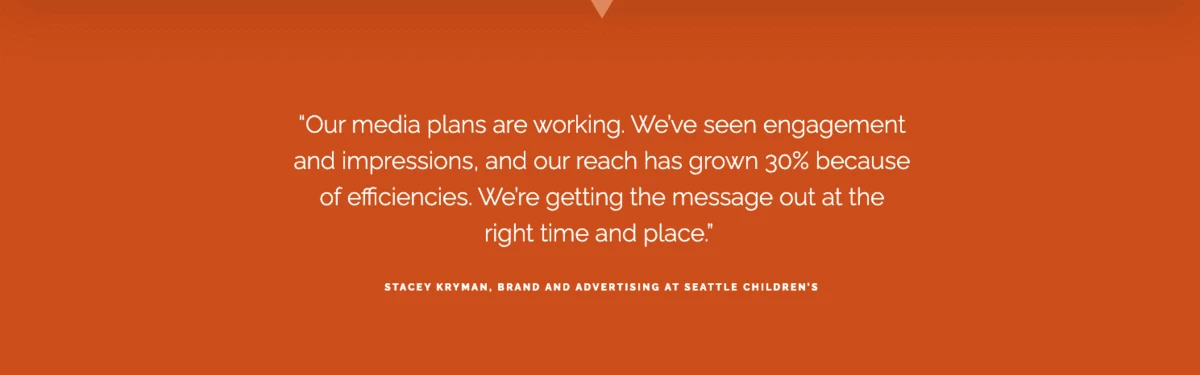 Stacey Kryman testimonial for Vision Media