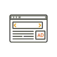 Display Advertising Icon